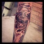 Tattoos - Screaming Skull - 108116